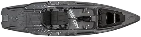 wilderness systems recon 120 sit on top fishing kayak premium frame seat 12 ft steel grey